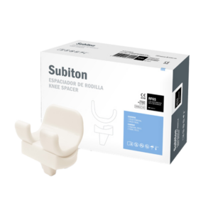 Subitón espaciador de Rodilla con Antibiótico